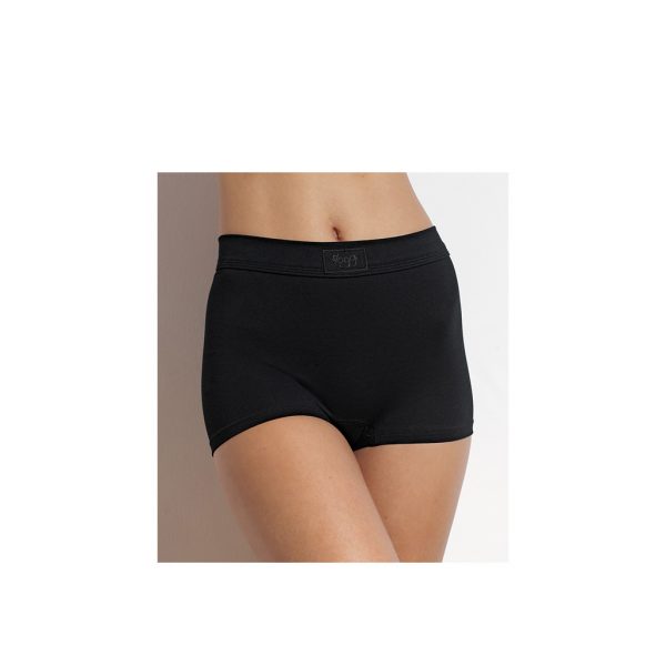 Sloggi | Double Comfort Short | Zwart - Afbeelding 2
